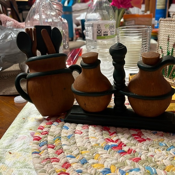 Vintage 2 Piece 1987 GIVE US THIS DAY OUR DAILY BREAD KITCHEN - Picture 2 of 7